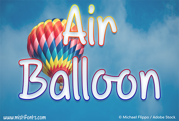 Air Balloon Font: Testing a Cute Script in Web Design