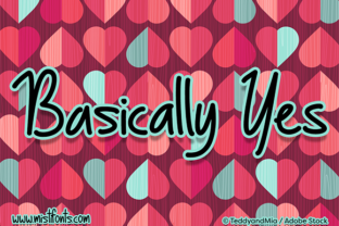 Basically Yes Font: A Designer’s Real Branding Test