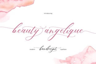 Beauty Angelique Font: Elevating Digital Brand Layouts