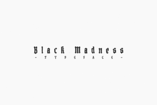 Black Madness: Abstract Blackletter Font Review