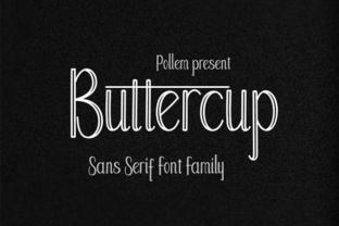 Buttercup Font for Handmade Labels and Shop Branding