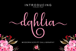 Dahlia Script Font for Modern Brand Identity Design