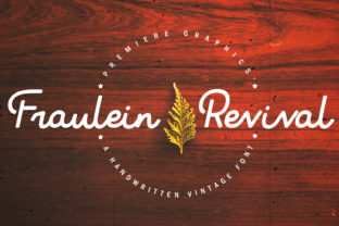 Fraulein Revival Font for Editorial Design and Branding