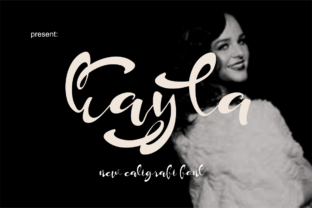 Kayla Font: Hand-Lettered Style for Digital Marketing