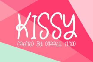 Kissy Font: Playful Script for Handmade Crafts