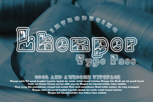 Lhemper Font: Elevating Campaign Visuals with Bold Decorative Type