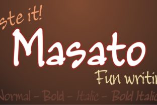 Masato Family Font: Elevating Small Business Branding
