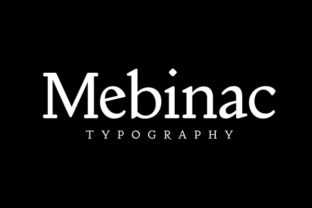 Mebinac Regular: A Premium Serif Font Review