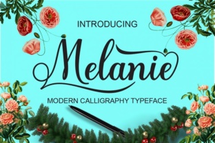 Melanie Font: Elegant Script for Branding & Design