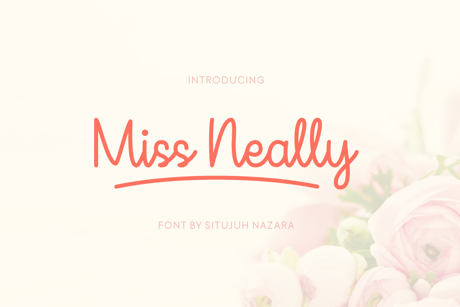 Miss Neally Font for Elegant Handmade Crafts