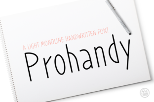 Prohandy Font Review: Legible Script for Editorial Design