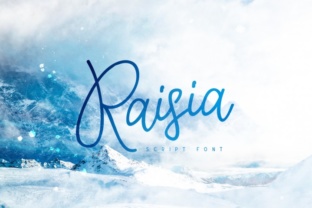 Raisia Font Review: A Thin Handwritten Typeface for Campaigns