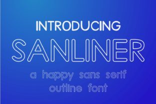 Sanliner Font Review for Editorial Design