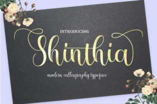Shinthia Font: Elevating Editorial Layouts with Handmade Script