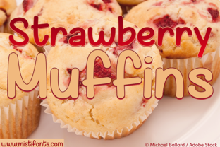 Strawberry Muffins Font for Web Design and Digital Branding