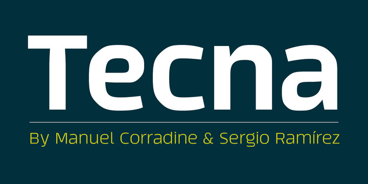 Tecna Family: A Sans Serif Font for Editorial Design