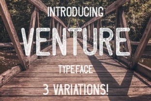 Venture Font: Playful Sans Serif for Editorial Layouts