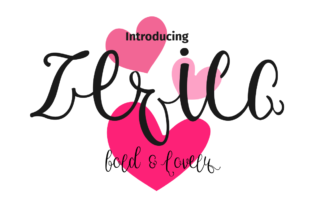 Zerica Script Font Review for Bold Brand Identity Design